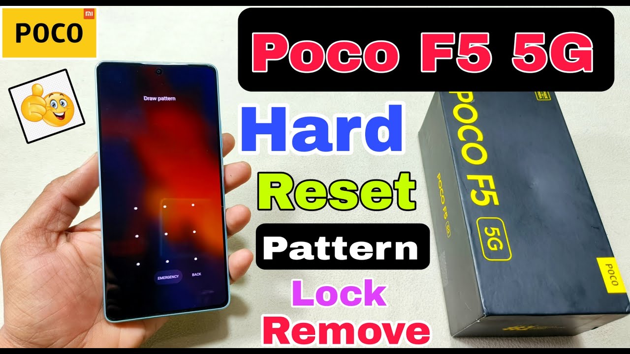 Poco F5 5G Hard Reset | Poco F5 5G Pattern Unlock Poco F5 5G Hard Reset | Poco F5 5G Pattern Unlock
