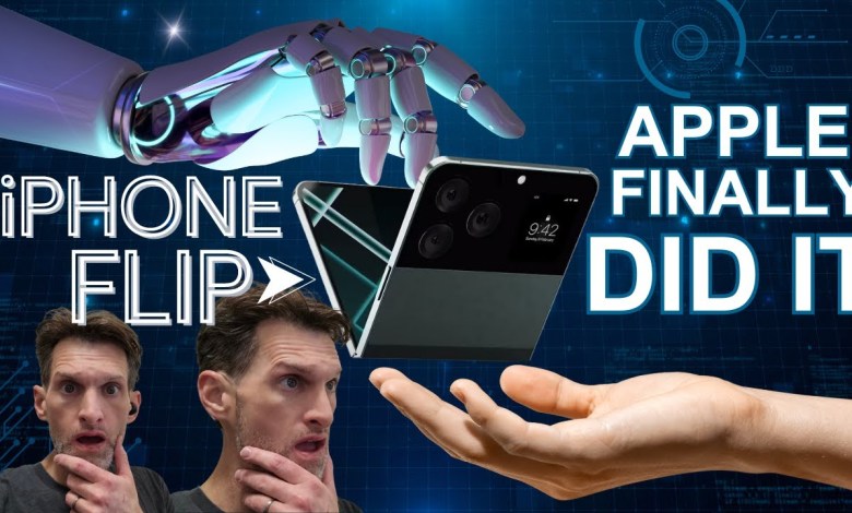 Apple iPhone Flip Revealed a No Crease Foldable Leaked Apple iPhone Flip Revealed a No Crease Foldable Leaked