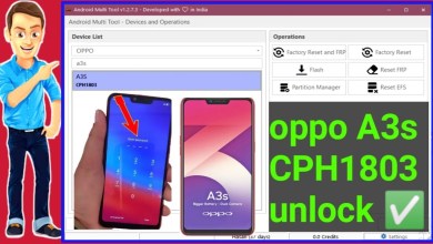 oppo A3s CPH1803 pin pattern password unlock / A3s oppo A3s CPH1803 pin pattern password unlock / A3s