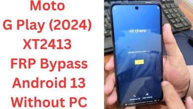 Unlocking the Mystery: How to Bypass FRP on Moto G Play (2024) XT2413 Running Android 13 Without Unlocking Unlocking the Mystery: How to Bypass FRP on Moto G Play (2024) XT2413 Running Android 13 Without Unlocking