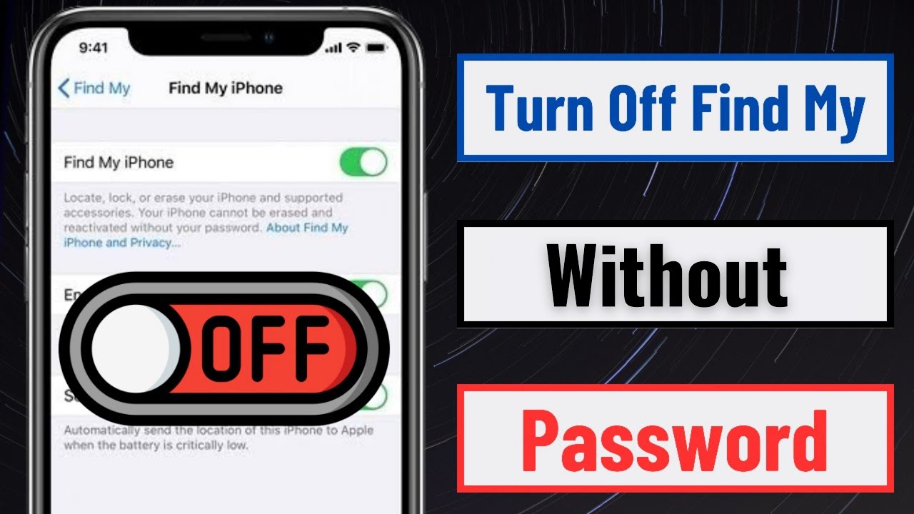 How to Turn Off Find My iPhone Without Apple ID How to Turn Off Find My iPhone Without Apple ID
