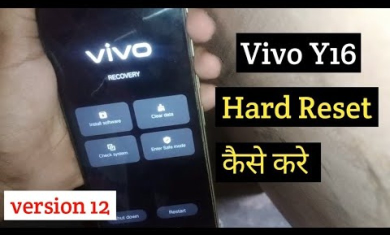 Vivo Y16 Hard Reset | How to hard reset Y16 | Vivo Vivo Y16 Hard Reset | How to hard reset Y16 | Vivo