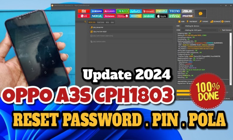 Oppo A3s (Cph1803) Factory Reset Oppo A3s (Cph1803) Factory Reset