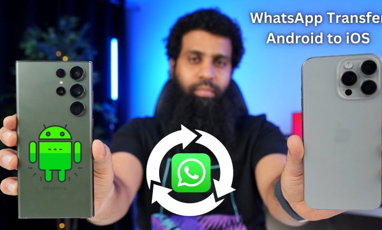 WhatApp Data Transfer from Android to iPhone | WhatApp Data Transfer from Android to iPhone |