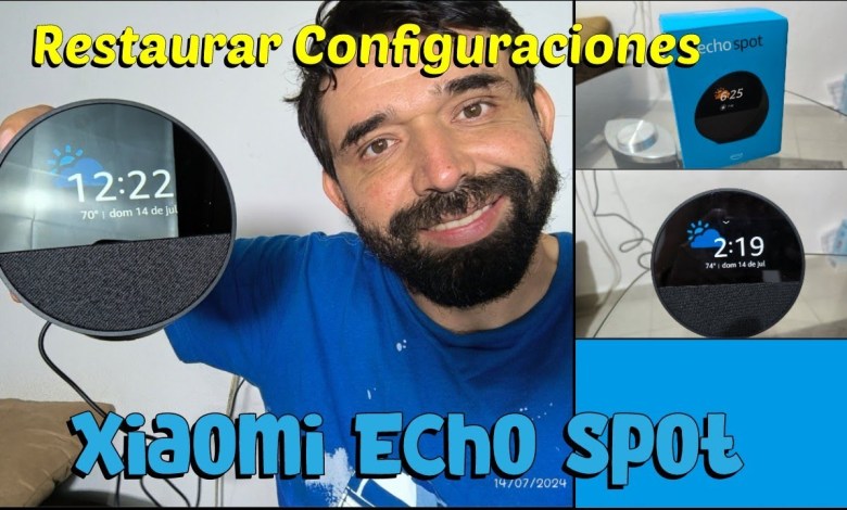 NEW Amazon Alexa Echo Spot 2024 – Restore NEW Amazon Alexa Echo Spot 2024 – Restore