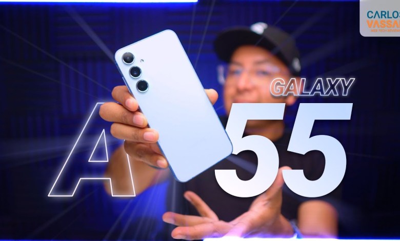 Samsung Galaxy A55 | Unboxing in Spanish Samsung Galaxy A55 | Unboxing in Spanish