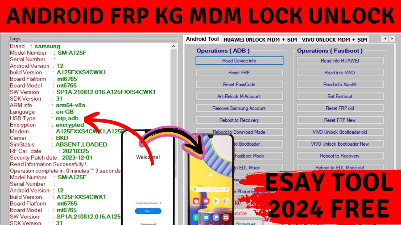Samsung Frp Remove Tool 2024 / All Samsung Frp Bypass Samsung Frp Remove Tool 2024 / All Samsung Frp Bypass