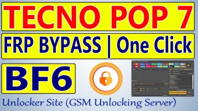 Tecno Pop 7 BF6 FRP Bypass By Unlock Tool Tecno Pop 7 BF6 FRP Bypass By Unlock Tool