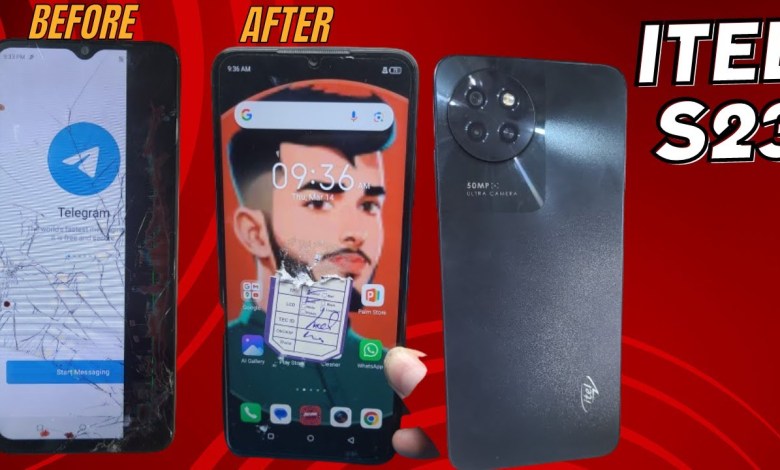 How to Restore itel S23 Crackad Screen Restoration How to Restore itel S23 Crackad Screen Restoration