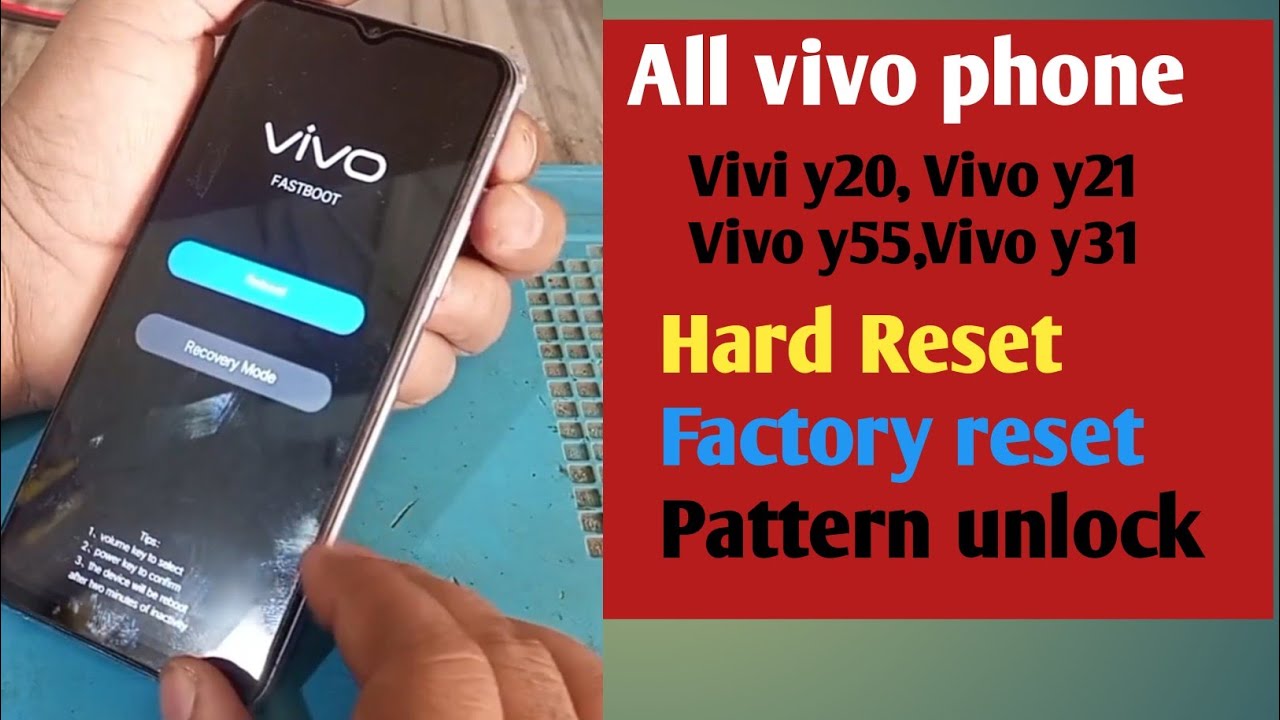 Vivo phone Hard Reset Screen Pattern Unlock | How to Vivo phone Hard Reset Screen Pattern Unlock | How to
