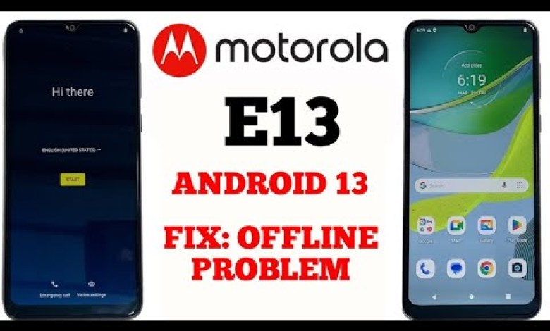 Unlock Motorola E13 without a computer: Android 13 FRP Bypass – a complete guide Unlock Motorola E13 without a computer: Android 13 FRP Bypass – a complete guide