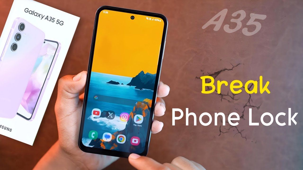 How to Unlock Samsung A35 Lock Screen Password | Hard How to Unlock Samsung A35 Lock Screen Password | Hard