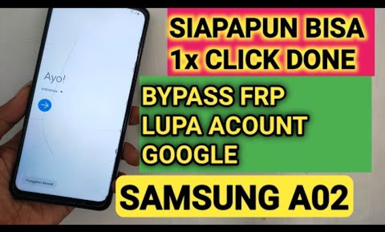 remove bypass FRP lupa acount google Samsung a02 remove bypass FRP lupa acount google Samsung a02