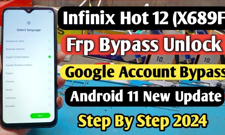 Infinix Hot 12 (X689F) Frp Bypass | Infinix Hot 12 Infinix Hot 12 (X689F) Frp Bypass | Infinix Hot 12
