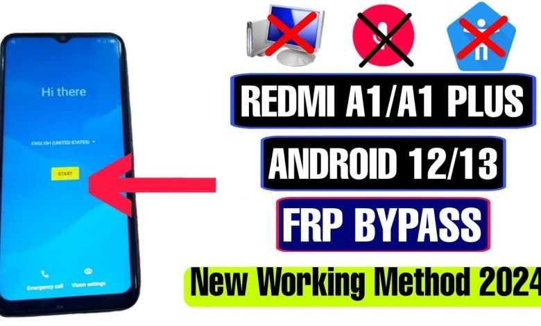 Redmi A1plus New Method Frp Bypass 2024 | Redmi A1/A1 Redmi A1plus New Method Frp Bypass 2024 | Redmi A1/A1