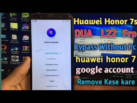 How To Frp Bypass Huawei Honor 7s ! Huawei Honor 7s Dua How To Frp Bypass Huawei Honor 7s ! Huawei Honor 7s Dua