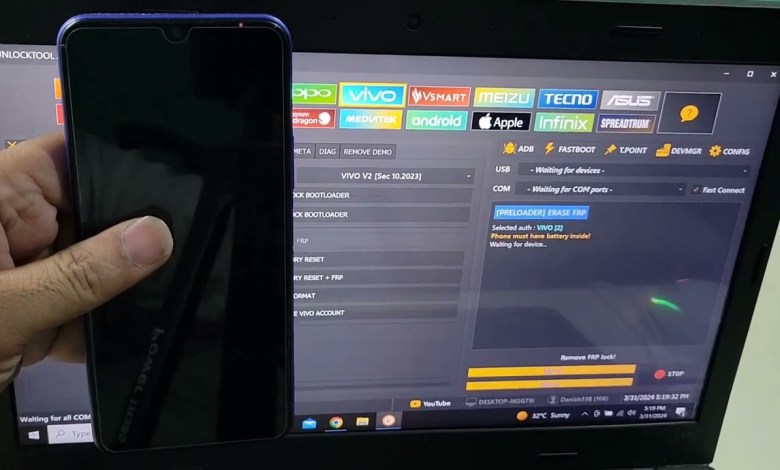 Vivo Y21 2024 New Security Frp Bypass with Unlock Tools Vivo Y21 2024 New Security Frp Bypass with Unlock Tools