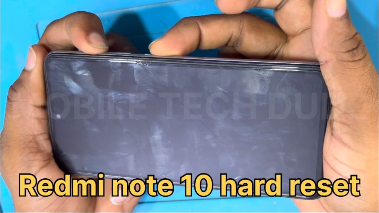 how to hard reset redmi note 10 / xiaomi mi note 10 how to hard reset redmi note 10 / xiaomi mi note 10