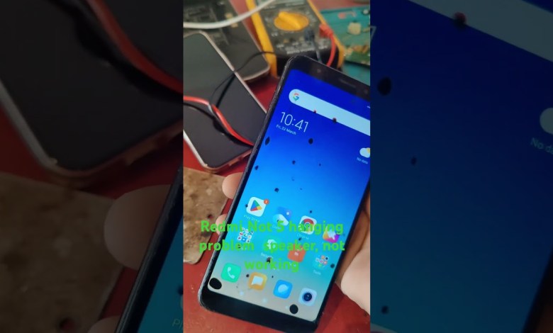 Redmi note 5 speaker problem solve one step IC Change Redmi note 5 speaker problem solve one step IC Change