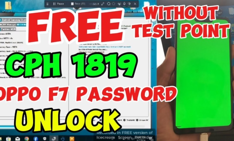 CPH1819 OPPO F7 Android 10 Screen Lock + FRP Unlock CPH1819 OPPO F7 Android 10 Screen Lock + FRP Unlock