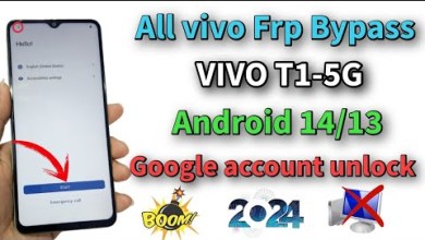 VIVO T1-5G FRP UNLOCK ANDROID 14 (2024) / ALL vivo VIVO T1-5G FRP UNLOCK ANDROID 14 (2024) / ALL vivo