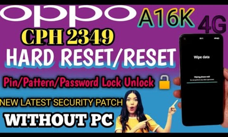 OPPO A16K RESET KAISE KARE | OPPO 16K RESET || OPPO A16K RESET KAISE KARE | OPPO 16K RESET ||