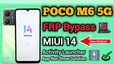 POCO M6 5G FRP Bypass | MIUI 14 | Activity Launcher Not POCO M6 5G FRP Bypass | MIUI 14 | Activity Launcher Not