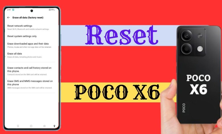 How to Reset Settings in Poco X6 5g | Poco X6 5g me How to Reset Settings in Poco X6 5g | Poco X6 5g me