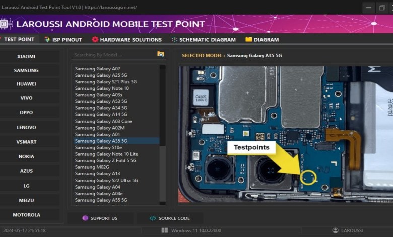 Laroussi Board Tool V1.0 Free TestPoint/ISP/Hardware Laroussi Board Tool V1.0 Free TestPoint/ISP/Hardware
