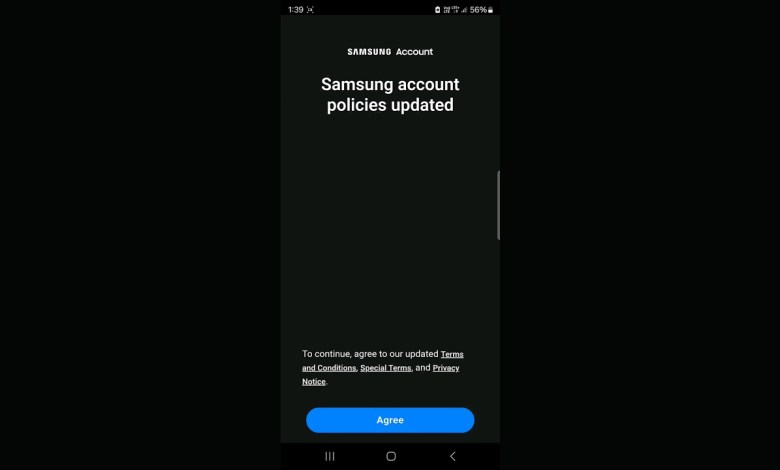Samsung Account New Privacy Notice Update Samsung Account New Privacy Notice Update