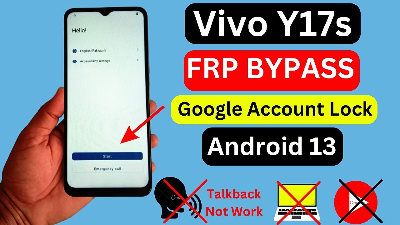 Vivo Y17s FRP Bypass Android 13 New Security 2024 | Vivo Y17s FRP Bypass Android 13 New Security 2024 |
