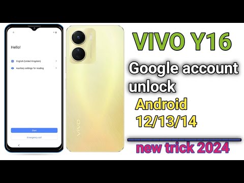 VIVO Y16 FRP BYPASS (without pc Android 13/14 new VIVO Y16 FRP BYPASS (without pc Android 13/14 new
