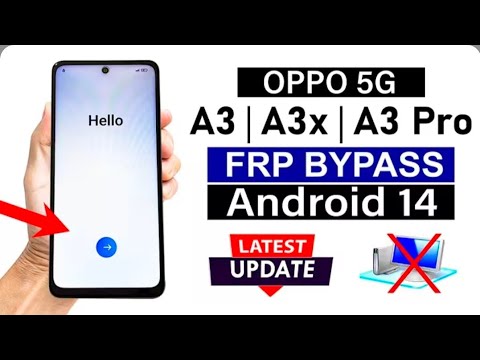 Unlocking Secrets: Bypass Google Account/FRP on OPPO A3/A3x/A3 Pro 5G! Unlocking Secrets: Bypass Google Account/FRP on OPPO A3/A3x/A3 Pro 5G!