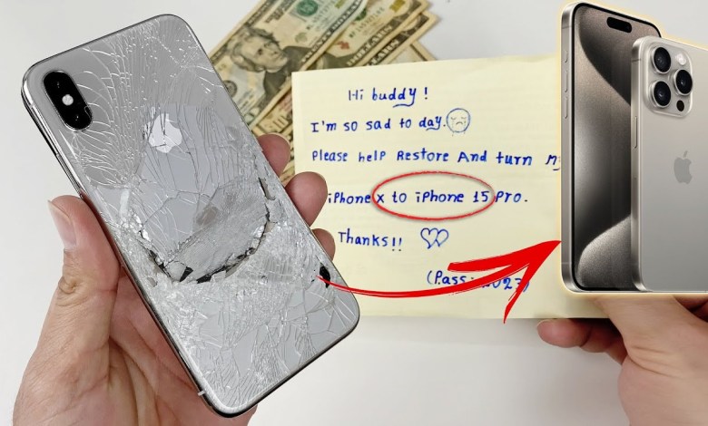 How To Turn Destroyed iPhone X into a Brand New iPhone How To Turn Destroyed iPhone X into a Brand New iPhone