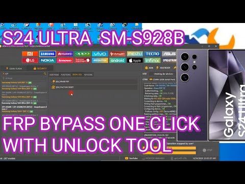 S24 ULTRA SM-S928B FRP BYPASS edl cable ONE CLICK WITH S24 ULTRA SM-S928B FRP BYPASS edl cable ONE CLICK WITH
