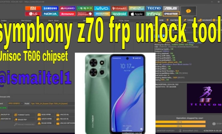 symphony z70 frp unlock tool @ismailtel1 symphony z70 frp unlock tool @ismailtel1