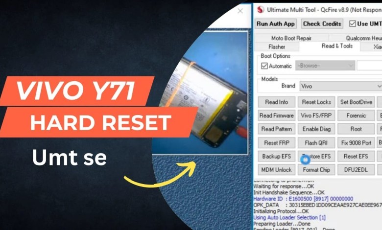 vivo y71 hard reset umt se ll #vivofortemut vivo y71 hard reset umt se ll #vivofortemut