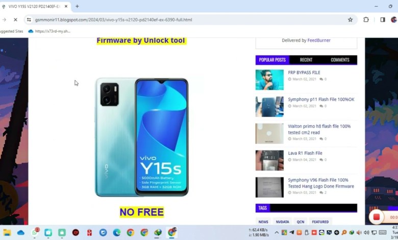 VIVO Y15S V2120 PD2140EF Full Scatter Firmware by VIVO Y15S V2120 PD2140EF Full Scatter Firmware by