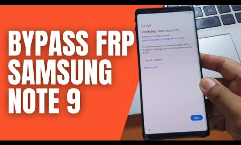 How to Remove Frp Samsung Note 9 Forgot Google How to Remove Frp Samsung Note 9 Forgot Google