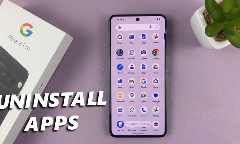 Google Pixel 8 / Pixel 8 Pro: How To Uninstall Apps Google Pixel 8 / Pixel 8 Pro: How To Uninstall Apps