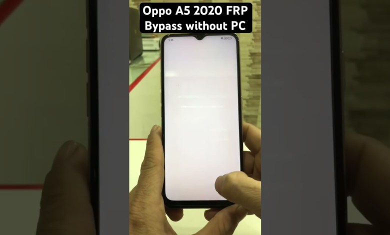 Oppo A5 2020 FRP bypass without PC 2024 Oppo A5 2020 FRP bypass without PC 2024