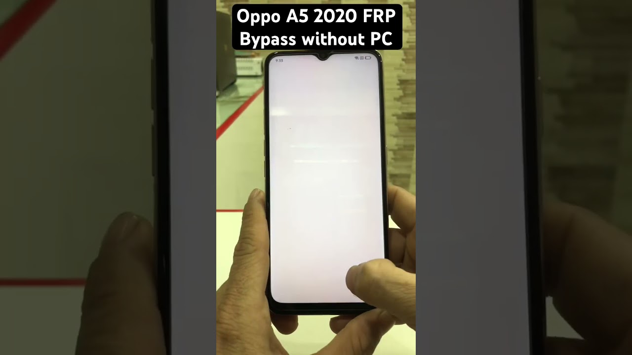 Oppo A5 2020 FRP bypass without PC 2024 Oppo A5 2020 FRP bypass without PC 2024