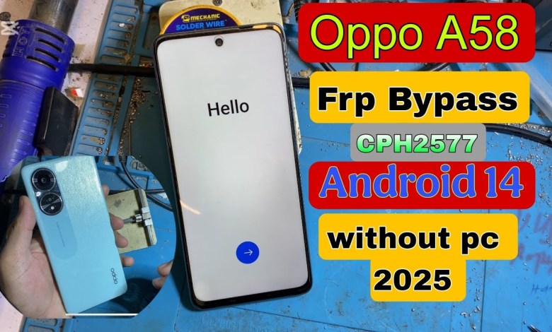 Unlock Oppo A58 Frp Without Using a PC | How to Bypass Android 14 on Oppo A58 Unlock Oppo A58 Frp Without Using a PC | How to Bypass Android 14 on Oppo A58