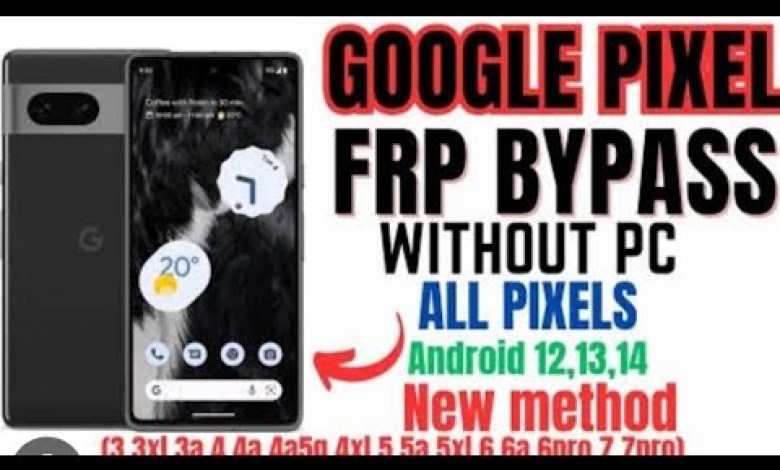 GOOGLE PIXEL FRP BYPASS ||ALL PIXEL ANDROID 12’13 AND GOOGLE PIXEL FRP BYPASS ||ALL PIXEL ANDROID 12’13 AND