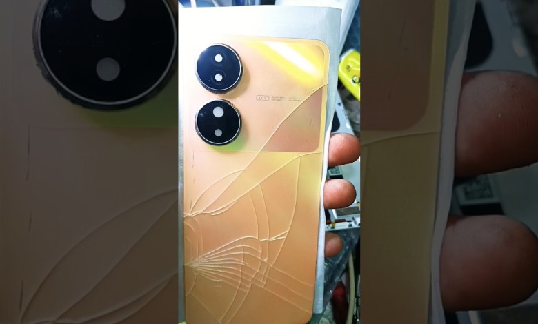 Realme Broken Back glass Fix || Realme Broken Back Realme Broken Back glass Fix || Realme Broken Back
