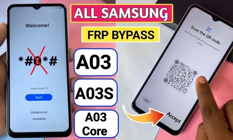 Unlock Samsung A03 and A03 Core with Android 13 FRP Bypass in 2024: What’s the secret? Unlock Samsung A03 and A03 Core with Android 13 FRP Bypass in 2024: What’s the secret?