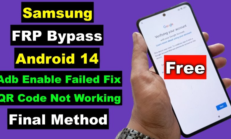 Free ! Samsung Android 14 FRP Bypass | Samsung FRP Free ! Samsung Android 14 FRP Bypass | Samsung FRP