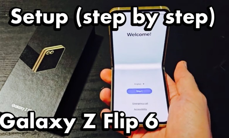 Galaxy Z Flip 6: How to Setup (step by step) Galaxy Z Flip 6: How to Setup (step by step)