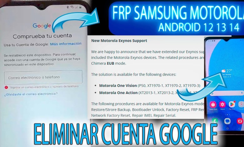 Unlock Your Samsung and Motorola Exynos Devices with FRP Bypass Account Removal Unlock Your Samsung and Motorola Exynos Devices with FRP Bypass Account Removal