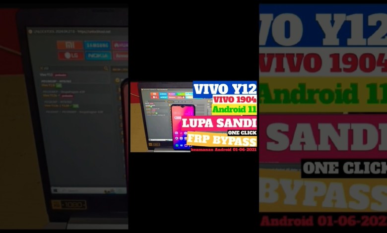 VIVO Y12 FORGOT PASSWORD/PATTERN/PIN/PASSWORD | FRP BYPASS | VIVO Y12 FORGOT PASSWORD/PATTERN/PIN/PASSWORD | FRP BYPASS |